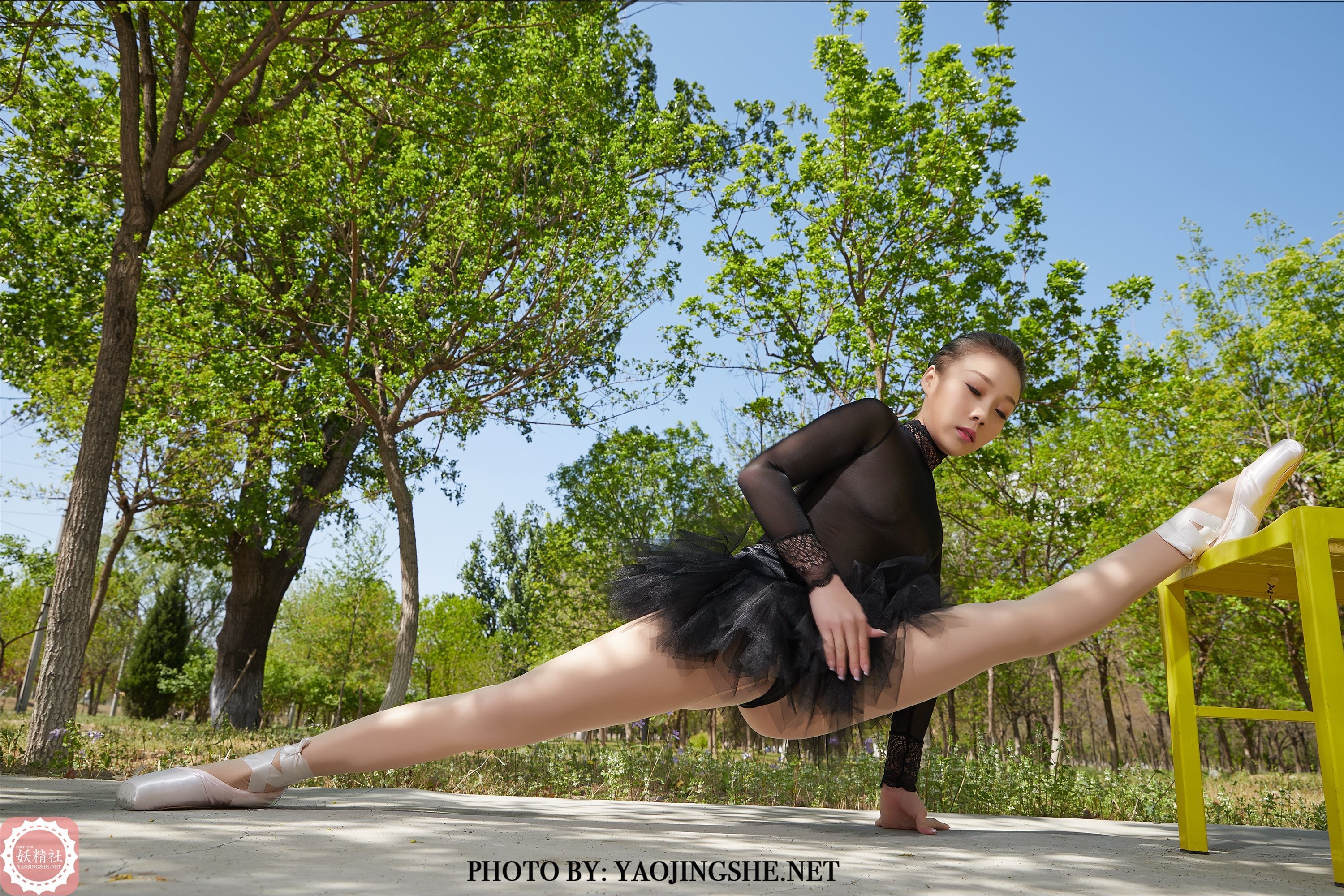 YaoJingShe 妖精社  T2015《柒子-林中一字马》